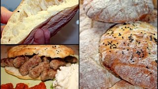 Bosanske Lepinje za ćevape  Somuni Bosnian Flatbread  supersoft [upl. by Langer283]