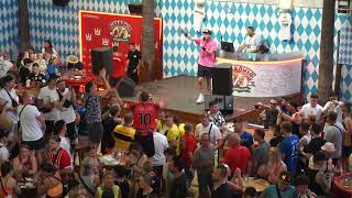 Mallorca Bierkönig 2024 Kreisligalegende live mit Sweet Caroline Will Griggs on fire [upl. by Eelyme]