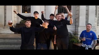 HAPPY IPSWICH FANS PROMOATION NATHAN BROADHEAD CHANTING IN TOWN CENTRE AFTER GETTING PROMOTION [upl. by Eutnoj]