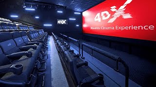 4DX Cinemas Next Generation  Motion Seats Wind Fog Lighting Bubbles Water amp Scents [upl. by Kindig462]