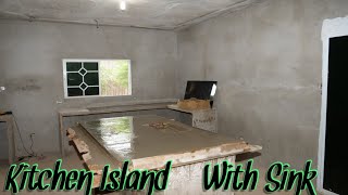 How To Build Kitchen Island With Sink And Dishwasher [upl. by Frayne]