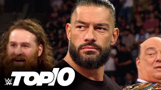 Superstars surprise Roman Reigns WWE Top 10 Oct 29 2023 [upl. by Ailadi]