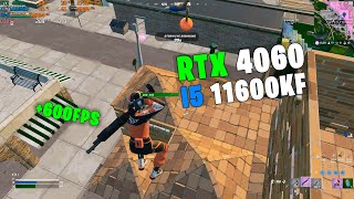 Fortnite Reload RTX 4060  Intel I5 11600KF  Fortnite Chapter 5  Perfomance Mode [upl. by Niamert589]