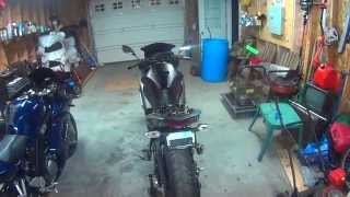 How To Installing a Yoshimura Fender Eliminator Ninja 650  Part 2 [upl. by Kanter]