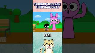 SPRUNKI MR BLACK KECIL DAN PINKY [upl. by Ynwat491]