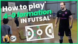 Futsal 40 Formation  Learn the 40 Futsal System Today [upl. by Sondra688]