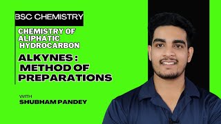 Alkynes Method of Preparation Kolbe Electrolysis BSc 1st year [upl. by Airreis]