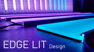 Best EDGE LIT Diffuser Channel on Amazon 2023  LED Light Strip Diffuser [upl. by Aivalf]