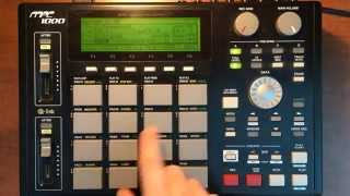 Akai MPC 1000  Tutorial Part 1  Making programs the easy way and note repeat  MIDIVERSE TV [upl. by Zeiler]