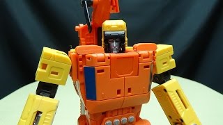 Unique Toys SWORDER Masterpiece Sandstorm EmGos Transformers Reviews N Stuff [upl. by Gabriello]