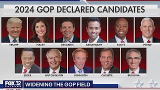 GOP expands field of 2024 presidential candidates [upl. by Adnema]