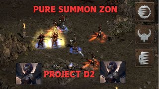 Project Diablo 2  Pure Summon Amazon Guide [upl. by Ettenowtna840]