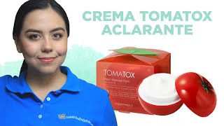 Como Usar la Crema Aclaradora Tomatox de TonyMoly [upl. by Nylrahc]