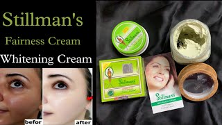 Stillmans Skin Bleach Cream Full Review In HindiUrdu whiteningcream fairnesscream [upl. by Nadiya426]