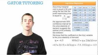 Log Linear Regression [upl. by Mcquade261]