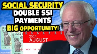 August 2024 Social Security Double Payments Exact Dates Mark Your Calendars [upl. by Weathers]