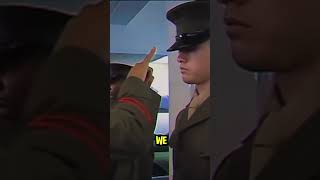 Inspection of Marine recruits bootcamp marines marinecorps usmc [upl. by Ameluz216]