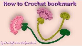 How to Crochet Bookmarks  beginners Tutorial [upl. by Anivel]