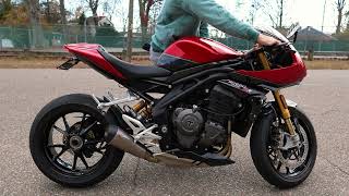 Speed Triple RR Pro race evoxc [upl. by Venator]