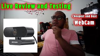 Best Cheapest Webcam Hvision Hikvision DS U02 Camera Review [upl. by Ynwat]