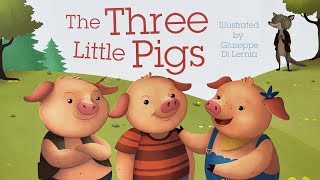 The Three Little Pigs  Read aloud in fullscreen with music and sound effects [upl. by Heida226]