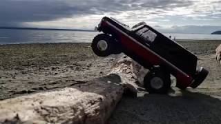 Bronco Beach Bash  Traxxas TRX4 [upl. by Almita429]