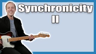 Synchronicity II Guitar Lesson Police [upl. by Dorion]