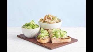 Smoked mackerel pâté with dill and cucumber quick pickle in partnership with Sarsons [upl. by Roti]