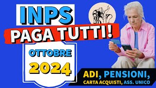 🟣 INPS OTTOBRE 👉 PAGAMENTI ANTICIPI NOVITÀ DATE ❗️ 📅 [upl. by Aba]