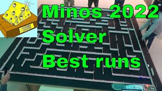 Minos 2022 Maze solver best runs [upl. by Oeak]