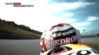 pedrosa amazing braking skills from Japan FP1 09102014 [upl. by Cissie]