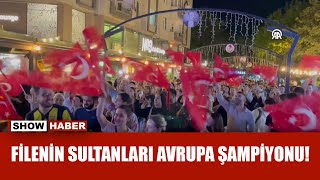 FileninSultanları tarih yazdı Avrupa Şampiyonu oldu [upl. by Nwahsir]