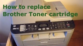 🖨️How to replace a Brother Toner cartridge TN660🖨️ [upl. by Aihk]