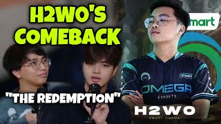 V33WISES REACTION TO H2WOS COMEBACK IN PRO SCENE [upl. by Gardy]