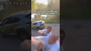 Biker Involved in Intense Road Rage Incident [upl. by Akinoj]