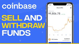 How To Sell And Withdraw Funds From Coinbase  Easy 2024 Tutorial [upl. by Anirat]