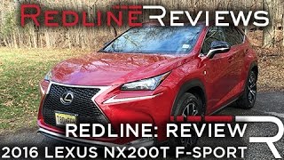 2016 Lexus NX200t  Redline Review [upl. by Ahsinuq]