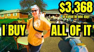 I BOUGHT HER ENTIRE COLLECTION AT THIS YARD SALE [upl. by Heilner]