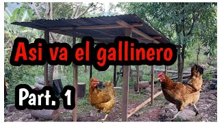 como hacer un gallinero casero facil [upl. by Idnil]