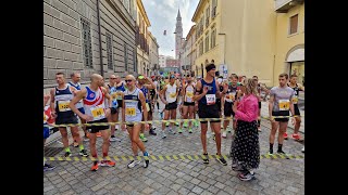 La partenza della Maratonina di Cremona [upl. by Aisiram]