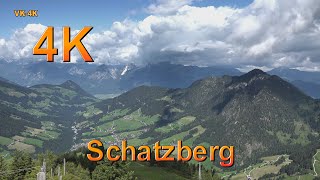 Wandern in Österreich Tirol Wildschönau Auffach Schatzbergbahn in 4K Ultra HD 28 [upl. by Ielhsa]