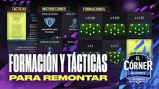 FIFA 22  FORMACIÓN CHETADA PARA REMONTAR  EL CÓRNER [upl. by Hgielram62]