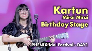 Kartun Mirai Mirai Birthday Stage 20241005 PHENIX Idol Festival  DAY1 4K [upl. by Einallem]