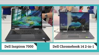 IFA 2018  Dell Inspiron 7000  Dell Chromebook 14 Laptop [upl. by Edelsten]