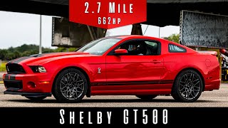 2014 Shelby GT500  Top Speed Test [upl. by Isus467]