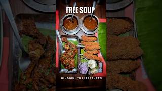 ‼️GET FREE SOUP‼️ DINDGUL THALAPPAKATTI BIRYANI [upl. by Berthold]