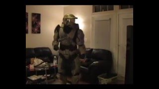 PreEdit Master Chief Halo Costume DDR Dance [upl. by Chrysler960]