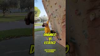 🔥Escalador Dinámico VS Escalador Estático🔥 climbing tips rockclimbing estatico shortvideo [upl. by Amias590]