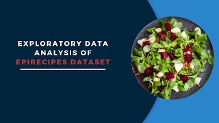 Exploratory Data Analysis on EpiRecipes Dataset [upl. by Kellia519]