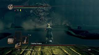 Ds1 sword hilt 0 vs gaping dragon [upl. by Taft]